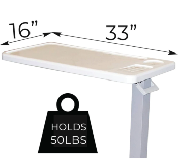 Overbed Table w/ C-Style Base
