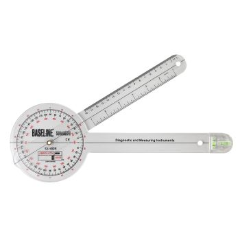 Baseline Plastic Absolute+Axis Goniometer - 12 Inch Arms