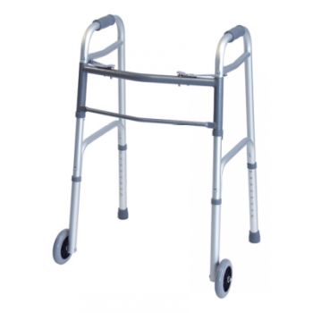  Everyday Dual Release Adult Walker w/ Wheels