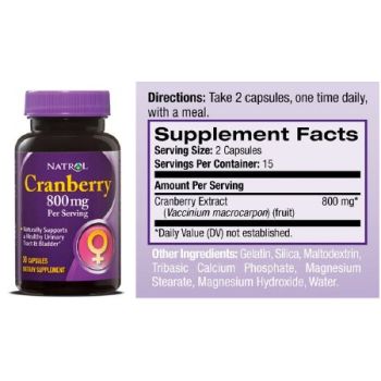 Natrol Cranberry Supplement